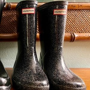 Hunter Classic Glitter Boots